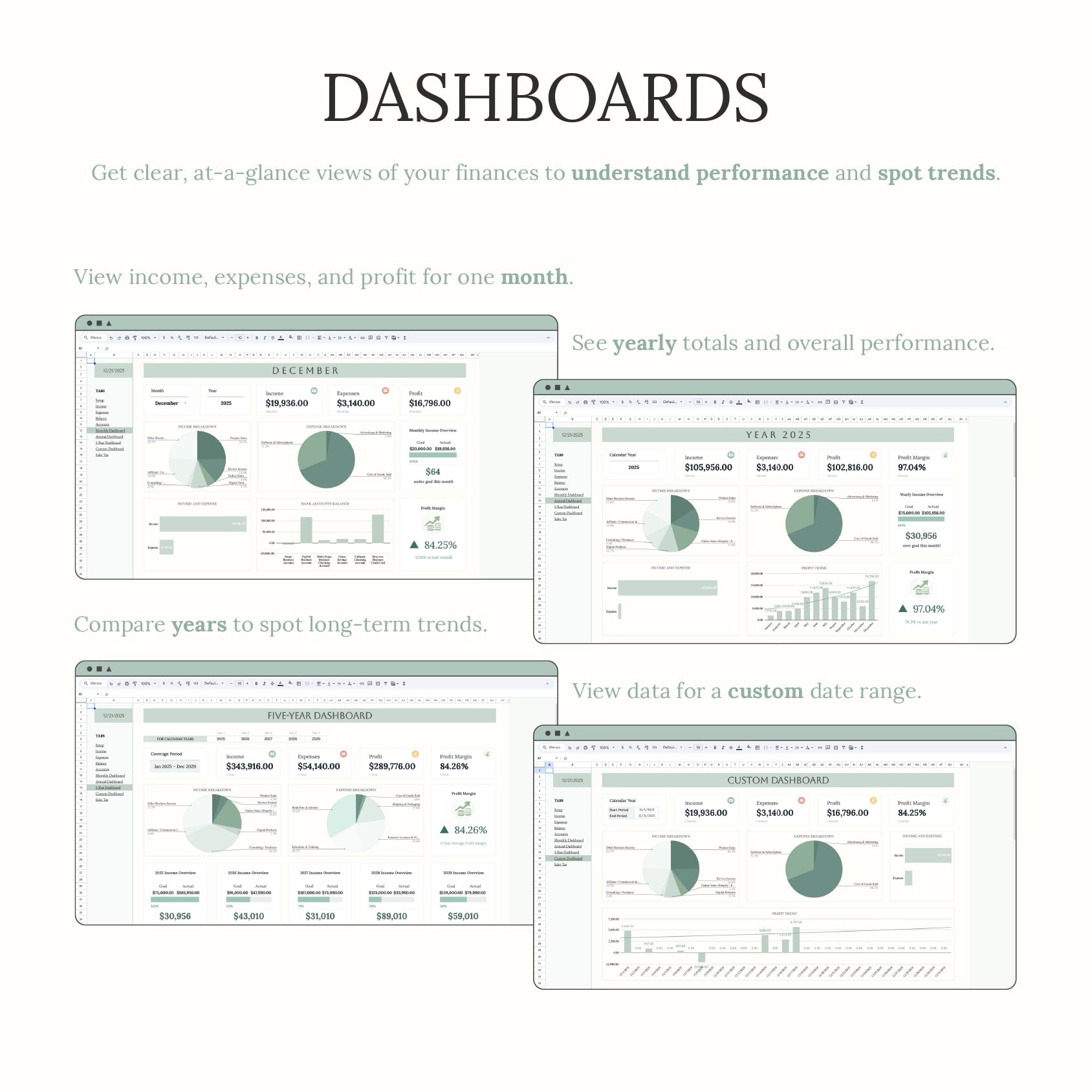 Aureline Easy Bookkeeping Planner