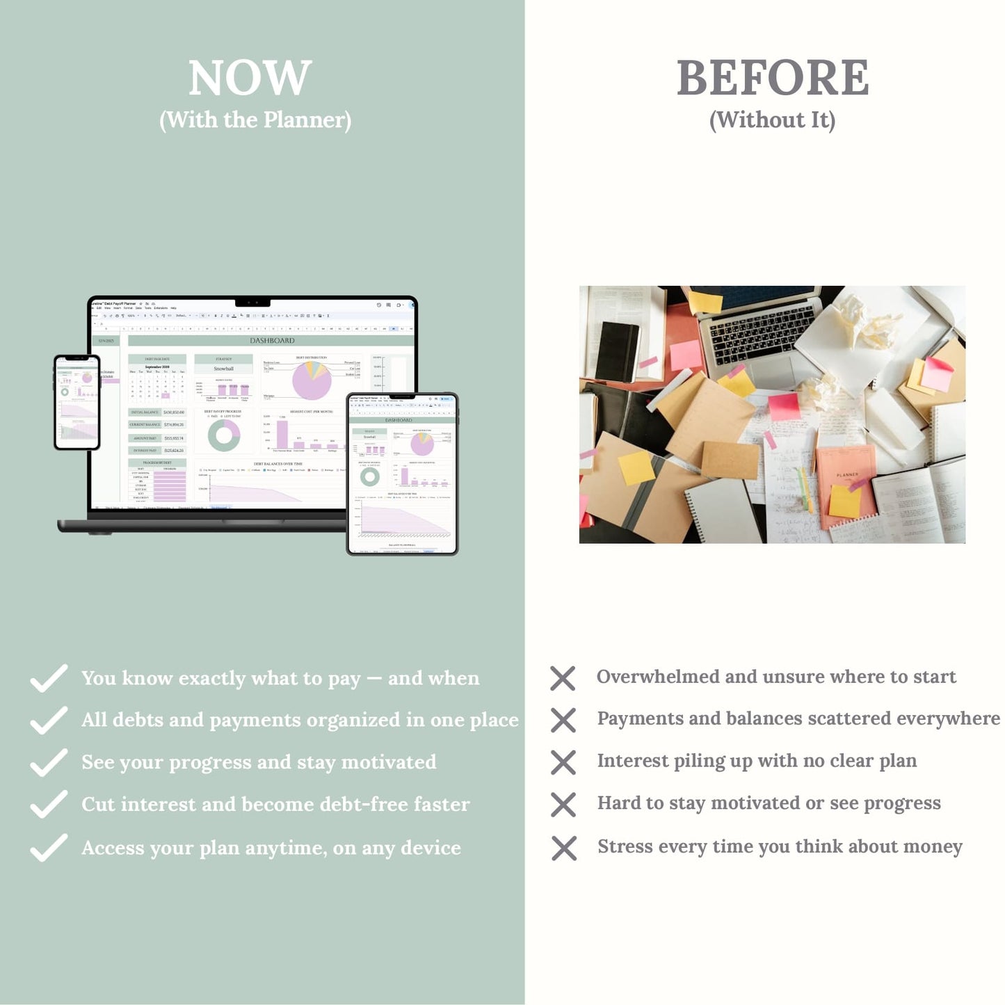 Aureline Debt Payoff Planner