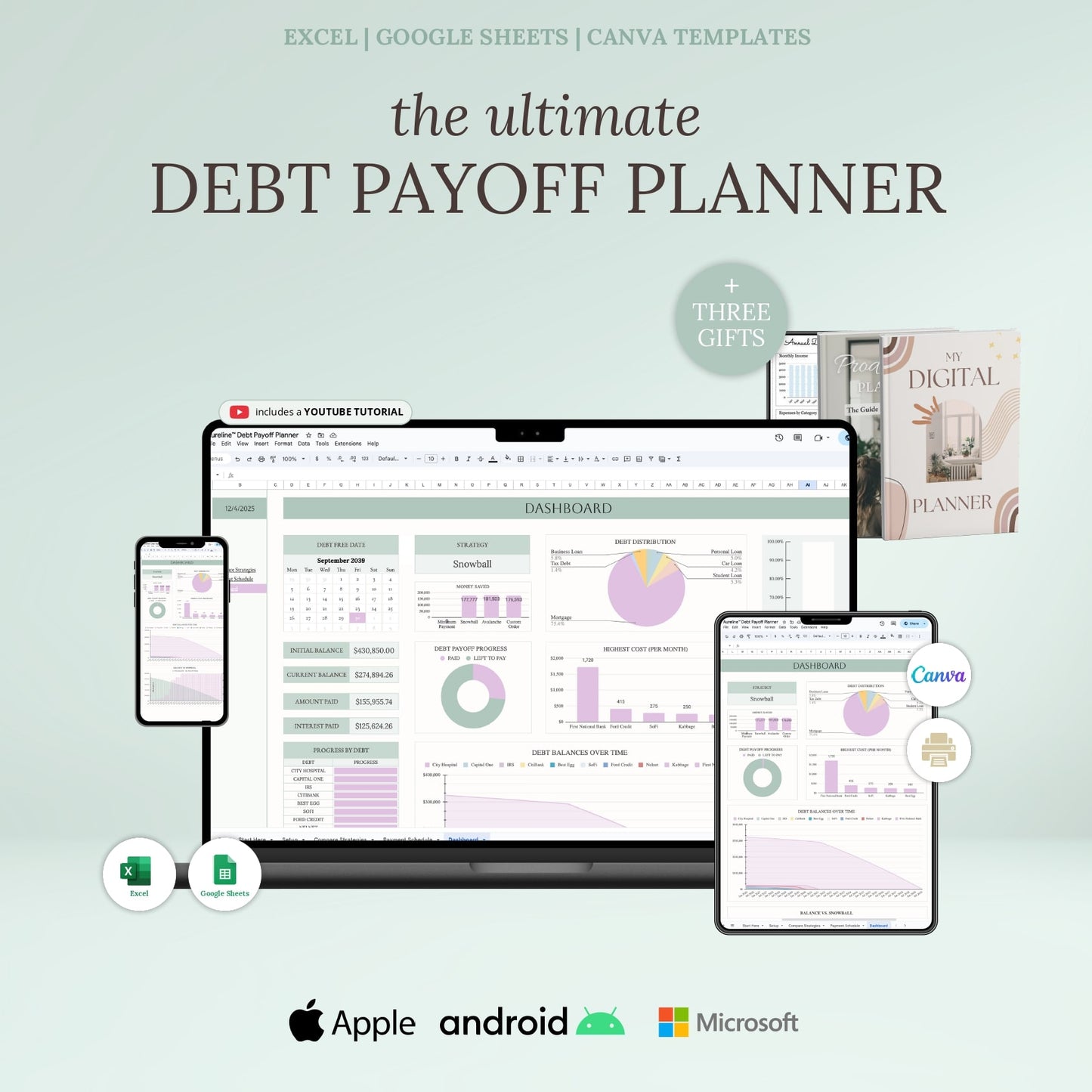 Aureline Debt Payoff Planner