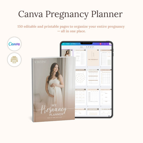 Canva Pregnancy Planner