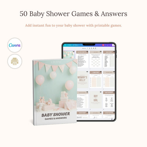 50 Baby Shower Games & Answers